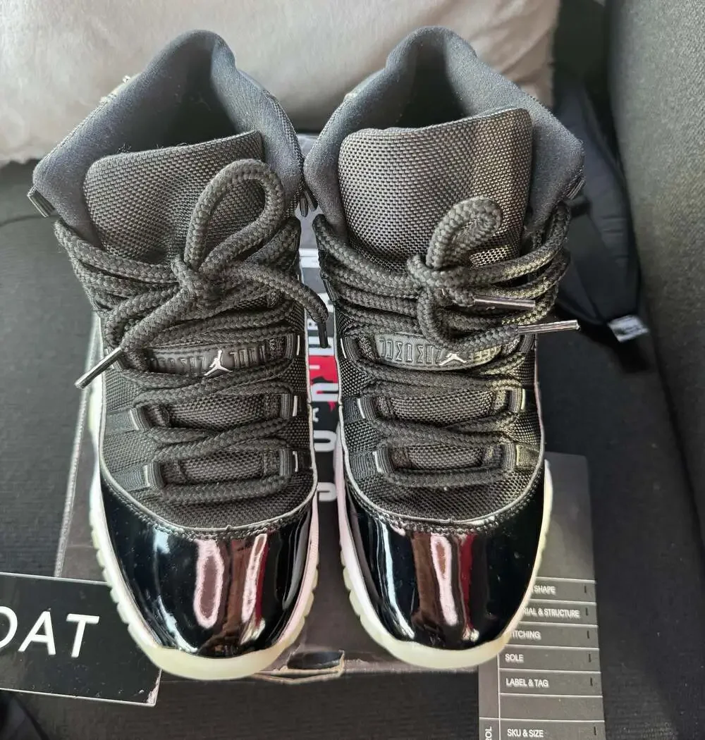 Air Jordan 11 Retro Jubilee 25th Anniversary GS Basketball Shoes